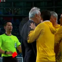 Pelea épica de entrenadores en el Cristal vs \'U\'