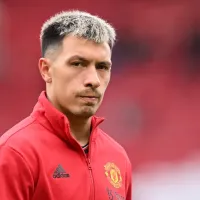 Lisandro Martínez no estuvo en la pelea del United