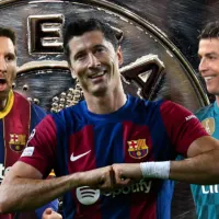 Lewandowski se une al club de Messi y CR7