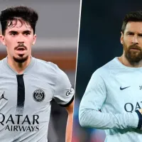 Vitinha desmintió haber discutido con Messi