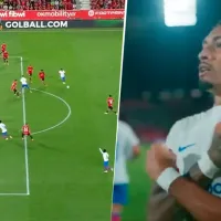 Festejó a lo Messi: Raphinha marcó el empate de Barcelona ante Mallorca (VIDEO)