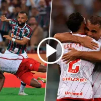 El peor final de primer tiempo para Fluminense: expulsión y empate