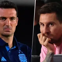 Esta semana sale la lista de Scaloni ¿con o sin Messi?