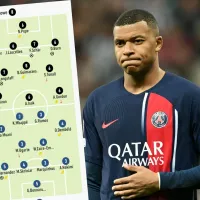 Como pasaba con Messi: L\&#039;Equipe reprobó a Mbappé