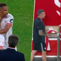 Fuerte cruce en Sevilla: Mendilibar sacó a Fernando Reges y el capitán hizo particular gesto