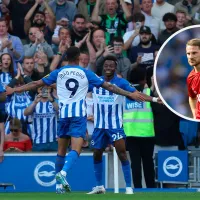 El errror de Mac Allister acaba en gol de Brighton