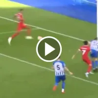 ¡No se puede creer! El gol que se come Gravenberch