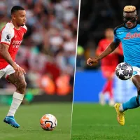 Arsenal y Napoli estudian el intercambio de Jesús por Osimhen
