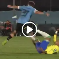 Neymar sufre grave lesión ante Uruguay: La imagen que preocupa en Brasil (VIDEO)