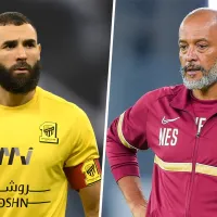 Benzema se peleó con Nuno en Al-Ittihad y provocó el despido del entrenador