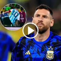 Así reaccionó Messi ante los golpes de la Policía contra los hinchas de Argentina