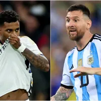 La respuesta de Rodrygo cuando le preguntaron por el problema con Messi