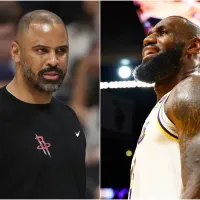 LeBron le responde al DT de Rockets por insultarlo en la victoria de Lakers