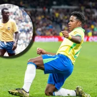 Endrick ya va a ritmo de Pelé: el récord que ni Neymar, Ronaldinho o Romario tienen