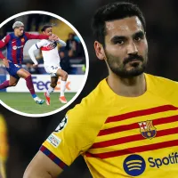 Clima caliente en Barcelona: Ilkay Gundogan apuntó a Ronald Araujo por la derrota con PSG