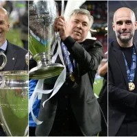 ¿Cuál es el técnico que ganó más Champions League en la historia?