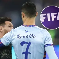 ¿Se arrepintió la FIFA? La primera publicación con Messi tras ponerlo debajo de Cristiano Ronaldo