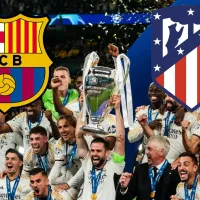 Las reacciones del FC Barcelona y Atlético de Madrid frente al título del Real Madrid