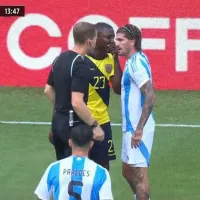 VIDEO  Moisés Caicedo hizo enfurecer a Rodrigo De Paul de esta manera