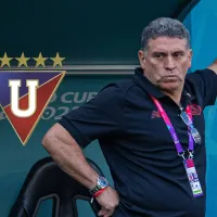 Luis Fernando Suárez se enojó con la directiva de Liga de Quito