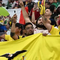 Lamentable: Fuerte cruce entre hinchas de Ecuador y México en la Copa América 2024