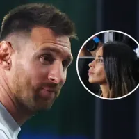 El gesto de Antonela con Messi en pleno partido que hizo reaccionar a más de 65.000 personas