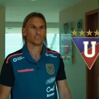 Sebastián Beccacece fue al partido de Liga de Quito y seguiría a estos jugadores