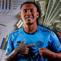 El gigantesco valor que ganó Bryan Reyna desde que llegó a Belgrano