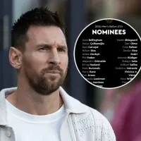 Se filtró la primera imagen de Messi tras no ser nominado al Balón de Oro 2024