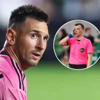 Sin tocar el balón, Messi hizo reaccionar al árbitro y llegó a más de 1.5 millones de reproducciones