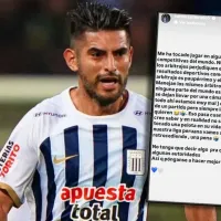 Carlos Zambrano y su mensaje destructivo por el robo que sufrió Alianza Lima ante Atlético Grau