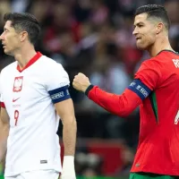 Robert Lewandowski soltó su furia tras perder con Cristiano Ronaldo