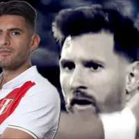 Lionel Messi insultó a Carlos Zambrano por constantes faltas: ＂¿Qué hacés salame? ¿Qué hacés bobo?＂