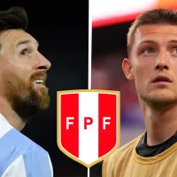 La foto viral de Oliver Sonne ganándole a Lionel Messi en el Perú vs. Argentina