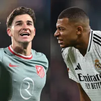 Un gol cada 124 minutos: Julián Alvarez es más efectivo que Mbappé en la temporada 24/25