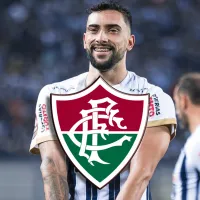 Juan Pablo Freytes mientras era presentado en el Fluminense: ¿Hizo un gesto contra Universitario?