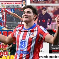 ＂De otra galaxia＂: la prensa española se rinde ante Julián Álvarez y una noche épica con Atlético de Madrid