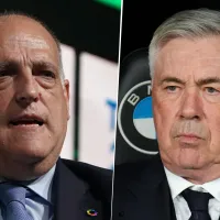 Real Madrid vs. LaLiga: Fuego cruzado entre Carlo Ancelotti y Javier Tebas