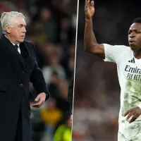 Carlo Ancelotti admite su llamado de atención a Vinícius vs. Real Sociedad por Copa del Rey