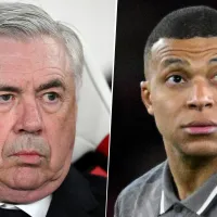 Carlo Ancelotti y Kylian Mbappé, los apuntados en el Real Madrid tras la derrota con el Arsenal