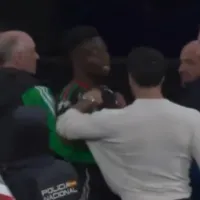 Tensión total: Carvajal y Saka se engancharon al descanso de Real Madrid vs. Arsenal