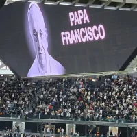 Real Madrid realizó un emotivo minuto de silencio por el Papa Francisco