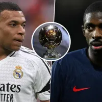 Kylian Mbappé busca arrebatarle el Balón de Oro a Ousmane Dembélé