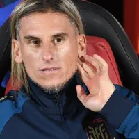 VIDEO | No le gustó la pregunta: Sebastián Beccacece y su claro enojo con periodista