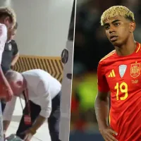 El susto de Lamine Yamal tras su partido vs. Turquía: casi no puede regresar a España