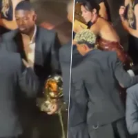 El frío saludo entre Lamine Yamal y Ousmane Dembélé tras el resultado del Balón de Oro