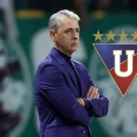 Tiago Nunes lanzó una contundente indirecta a la directiva de Liga de Quito tras caer goleado vs. Palmeiras