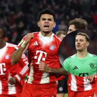 Manuel Neuer pasó de las críticas a los elogios a Lucho Díaz tras la victoria frente a St. Pauli