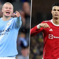 Erling Haaland superó a CR7 en una importante estadística de la Premier League