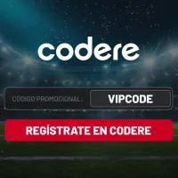 Código Promocional Codere México "VIPC.." válido en octubre 2024